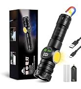 Amazon.co.jp: Minezaki 懐中電灯 強力【Type-C充電式/電池式】led