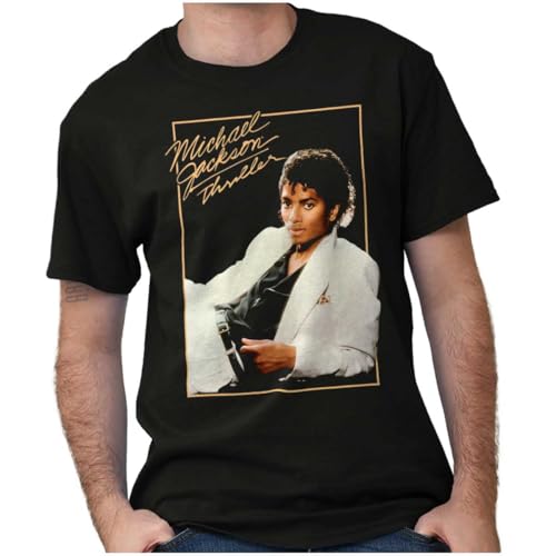 Michael Jackson Thriller Album Cover Graphic T Shirt Men or Women Black