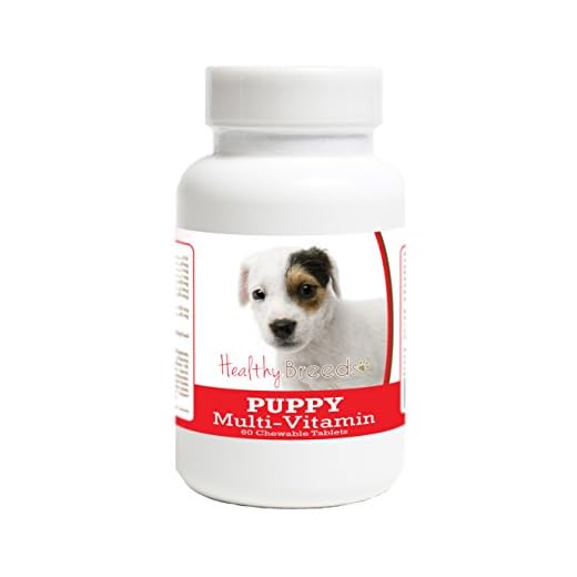 Healthy Breeds Parson Russell Terrier Puppy Dog Multivitamin Tablet 60 Count
