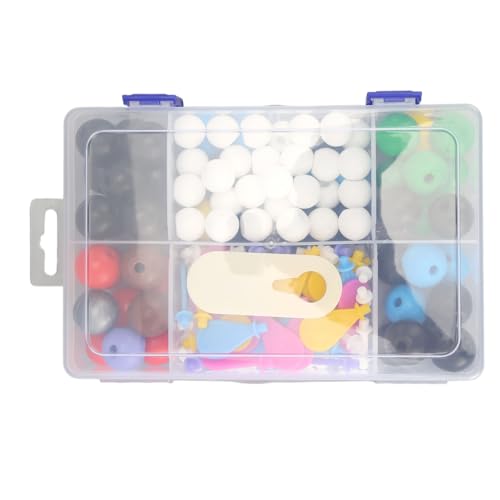 Chemistry Molecular Model Kit, Organic Chemistry Model Kit with Atomic Balls and Rods, Realistic 3D Molecular Structure Model for Students and Teachers, Includes Electronic Clouds - Image 8