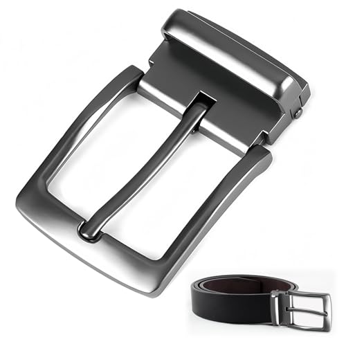 Herren Gürtelschnalle Edelstahl Geeignet für 3 5 cm Gürtelschnalle Herren 35mm Gürtelschnallen für He-rren Langlebige Ersatz-gürtelschnallen für he rren aus hochwertigem Metall für Alltag Business