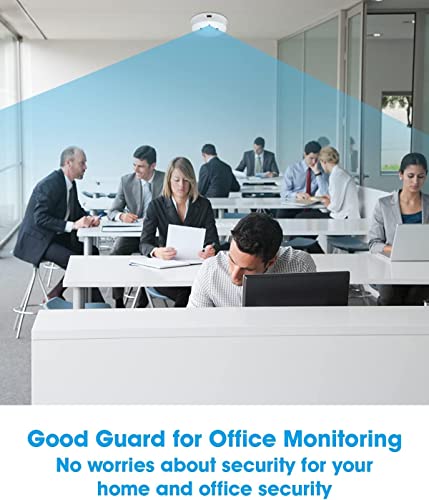 Hidden Camera Smoke Detector Wifi Spy Camera Hidden Cameras Hd 1080P Wireless Small Nanny Cam With Night Vision And Motion Detection For Home Surveillance Security Cameras Indoor/Outdoor Wireless #TOP2