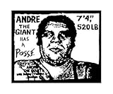Andre the Giant Has A Posse Retro Vintage Decal Sticker Souvenir Skateboard Laptop