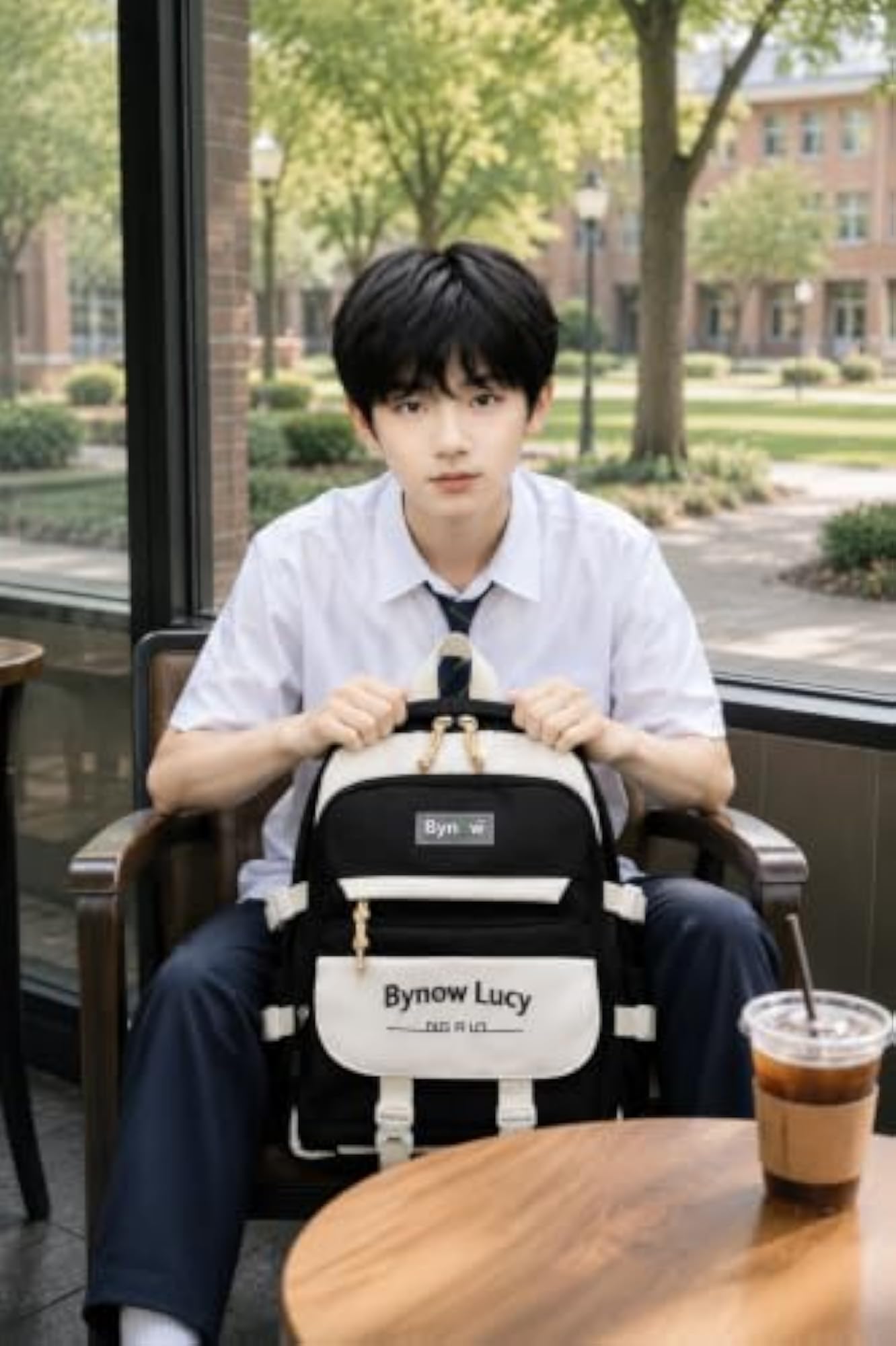 Unisex Classic Korean Backpack, 30 L