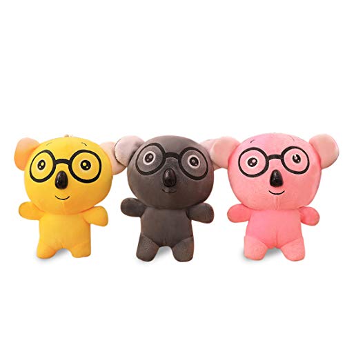 Image of KEKEMI Non-Toxic Hugable Cute Stuff Teddy Bear Soft Toys for Kids /Gift, Size - 7 Inches (Pack of 3)