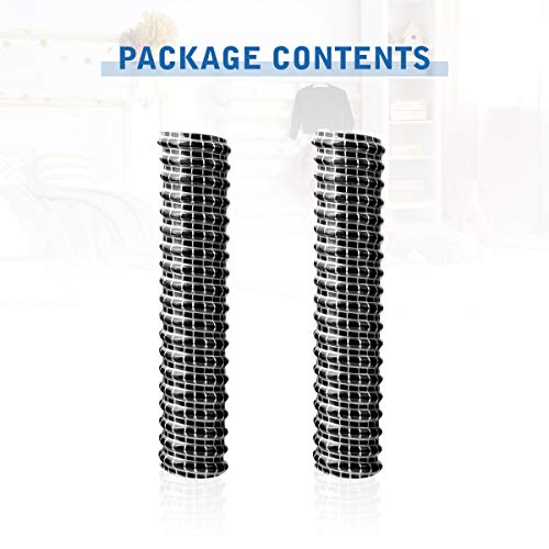 Lanmu Replacement Hose Compatible With Shark Rocket Vacuum Hv300, Hv302, Hv320, Hv321, 6" X 1.25" Motorized Lower Nozzle Hose (2 Pack) #TOP5