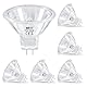 EASYIVY MR11 Halogenlampen 12V 20W Dimmbar, GU4 Halogen Spot Glühbirne mit Glasabdeckung Warmweiß 2700K, 35mm Durchmesser Reflektor Strahler MR11 für Einbauleuchten, Landschaftsbeleuchtung, 6 Stück