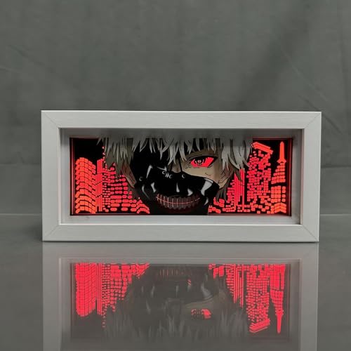 Zhongkaihua Tokyo Ghoul Anime 3D Papercut Light Box LED Paper