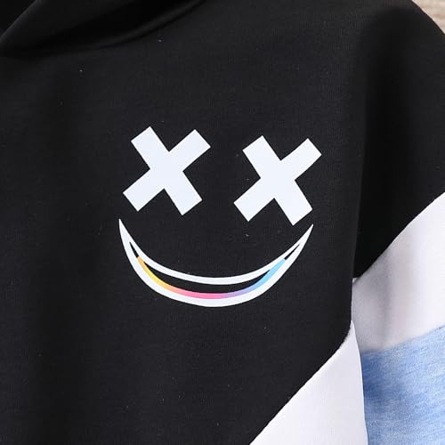 Image of Size 5-13 Years Boys Summer /Spring Outfits Set Short Sleeve T-Shirt & Pants Kids Boys Fall Fashion Clothes Sets