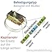 easyPART Kompatibel/Ersatz für Electrolux 242502123/1 Thermostat Kühlthermostat Kühlschrank AEG 2425021231 Danfoss 077B5219 700mm Kapillarrohr 3x4,8mm/1x6,3mmAMP passend ArthurMartin Corbero Privileg