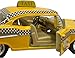 KiNSMART 1957 Chevy Bel Air Coupe Classic Taxi Cab 5