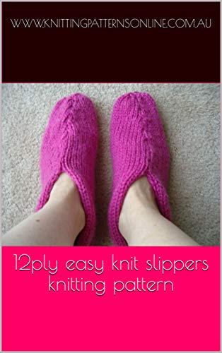 12ply Easy Knit Slippers Knitting Pattern Sage Kindle Edition By Lee Jennifer Crafts Hobbies Home Kindle Ebooks Amazon Com