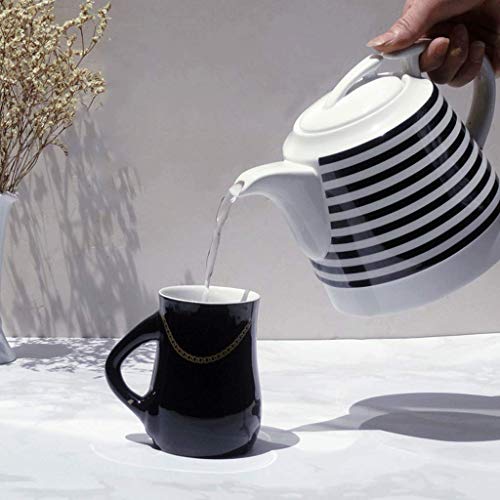Tetera eléctrica cerámica 1.2L con base removible miniatura 5