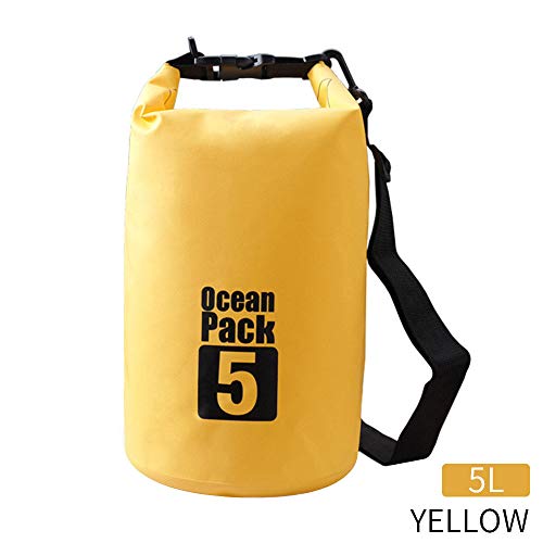 Saco seco impermeável flutuante Fdrirect, saco de armazenamento seco impermeável ao ar livre 2L / 5L