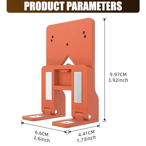 Gabarit de positionnement pliable avec entretoise de perçage - 5
