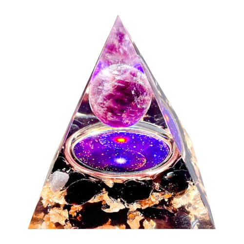 Pyramide de cristal de guérison pour réduire le stress et retrouver la paix intérieure
