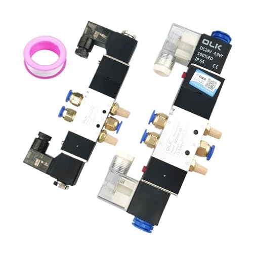 Électrovanne 4V130C-06 DC24V pour stopper les fuites d'air comprimé
