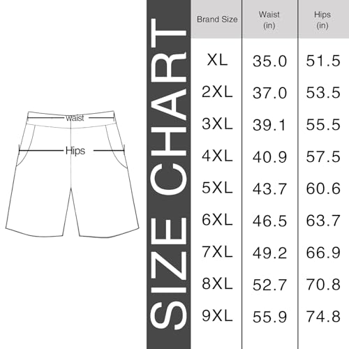 Mens Swim Trunks with Underwear Big and Tall Beach Shorts Quick Dry Mens Swimtrunks with Pockets3