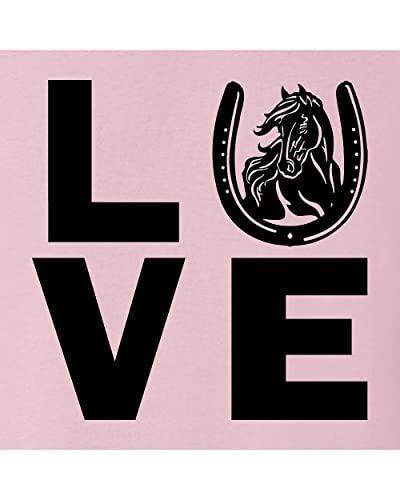 Go All Out Youth Love Horses Horse Lover Equestrian T-Shirt3