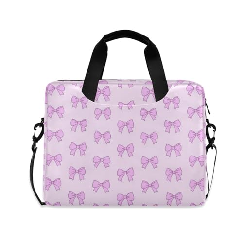 Funda para portátil 15.6" con correa y asa morada miniatura 1