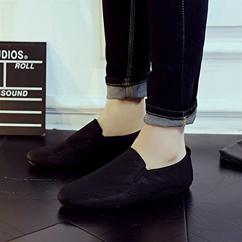 Loafers for Men Venetian Loafers Solid Colors Simple Cloth Flat Heel Comfortable Flexible Fashion Walking Slip-on3