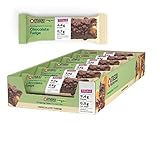 MaxiNutrition Vegan Creamy Core Bar Chocolate Fudge, 12x45g Filled-Protein-Riegel, 21% Eiweißgehalt 9,4g je Riegel, low Sugar (0,8g), ohne Zuckerzusatz, ohne künstliche Aromen