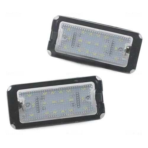 Luz LED Matrícula para Fiat 500C Iluminación Nocturna Blanca Conducción Urbana 12V Canbus