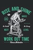 RISE AND SHINE: 6*9 Journal for writing down daily habits, diary, notebook
