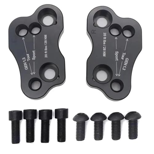 Rehausseur de guidon moto GL1800 colliers de serrage extensibles 2018-2023