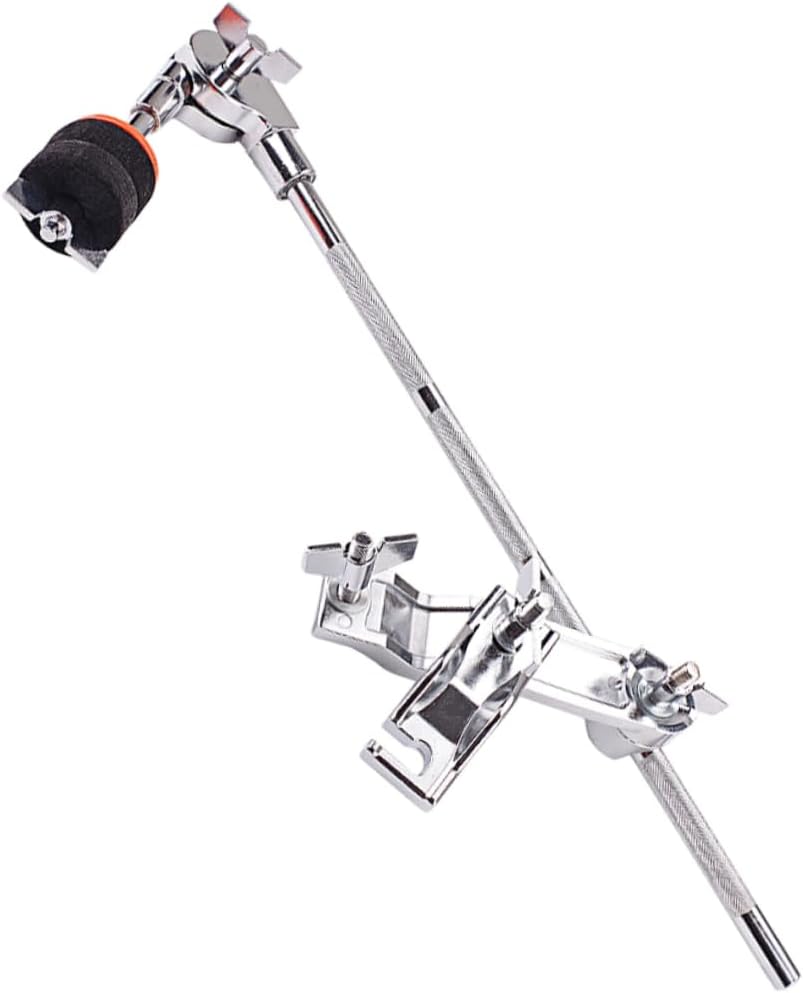 Totority Adjustable Drum Extension Arm Clamp Set Durable Boom Arm with Clamp for Easy Installation for Drum Kits Professional Percussion Accessories