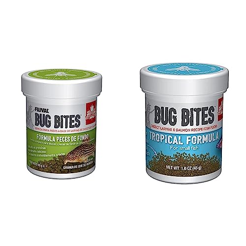 Alimento granulado para peces pequeños Fluval picaduras insectos 45g 2