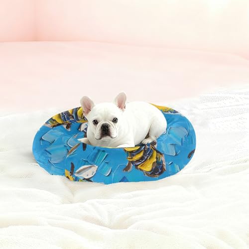 Panier en forme de donut Bee Pet pour petit chien et chat taille S