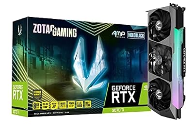 TFGAJKKKKK Gaming GeForce RTX 3070 Ti AMP Extreme Holo Graphics Card 8GB GDDR6X