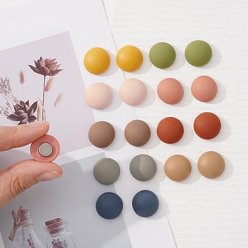 Imanes decorativos esféricos de frigorífico Whaline 18 piezas miniatura 3