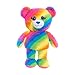 BUILD A BEAR Plush - Rainbow Bear