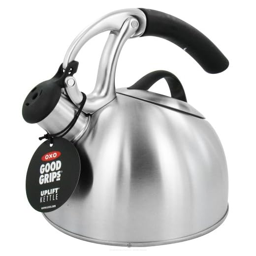 OXO BREW Uplift Tea Kettle - Brushed Stainless Steel