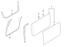 Mopar Performance 55399152AB MOPAR W/strip