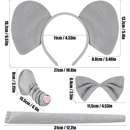 Disfraz completo de Elefante kit de 5 piezas miniatura 2