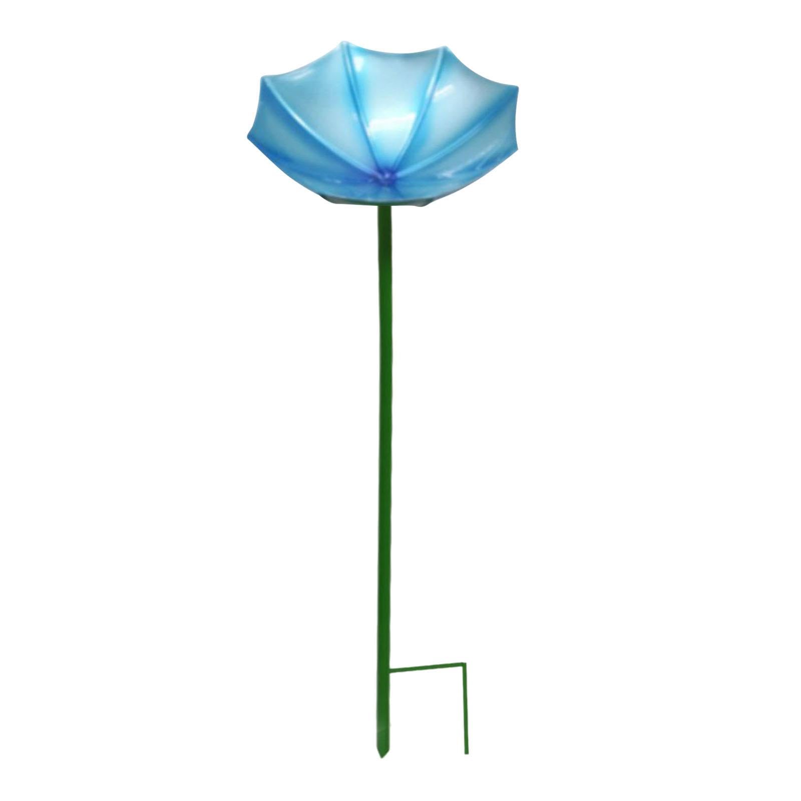 ATORSE Bird Drinker Decorative Easy to Use Bird Bath for Outdoor Courtyard Backyard Blue|Home & Garden|Yard, Garden & Outdoor Living|Bird & Wildlife Accessories|Birdbaths-image-32