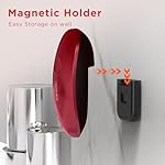 Ultrablade PRO Auto Stop Can Opener - Rechargeable Electric Can Opener for Kitchen for Seniors with Arthritis- One touch Side Cut Can Opener, Smooth Edge, Handfree, Portable Small Size, Red - Image 5