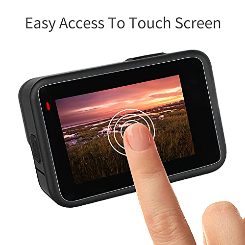 Larrits 2 Pack Tempered Glass Screen Protector And Lens Protector With 2 Pcs Lcd Display Screen Protector Film For Gopro Hero 7 Hero 6 Hero 5 Black (For Gopro Hero 7/6/ 5) #TOP4