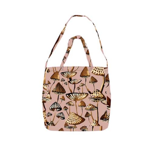 BOLSINHA ECO BAG CHAVEIRO FARM ME LEVA COGUMELO