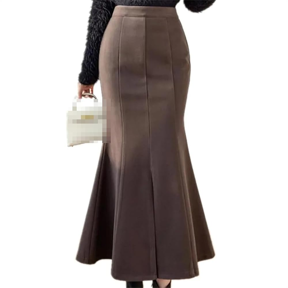 Amazon.com: Women Mermaid Skirt Autumn Winter Long High