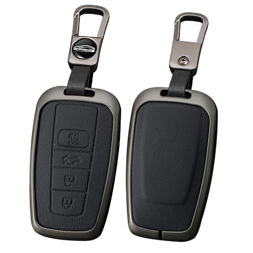Protège clé voiture cuir 4 boutons pour vos déplacements en RAV4