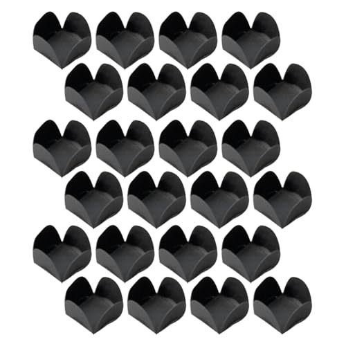 200Pcs Truffle Wrappers Liners Chocolate Candy Cups Tray Food-Grade Cup Cake Liners Paper for Birthday Wedding Party Dessert Base Packaging
