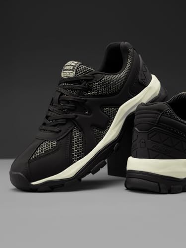 Image of The Souled Store UBZ Fumes: Men and Boys Lace Up Chunky Casual Everyday Wear Trendy Low Top Sneakers
