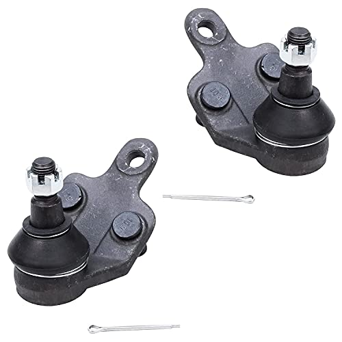 Image of Detroit Axle - AWD Front Suspension Kit for Toyota 2001 2002 2003 Highlander 3.0L, Struts w /Coil Spring Lower Control Arms Ball Joints Sway Bar Links Tie Rods Replacement Ready Struts Shocks Assembly