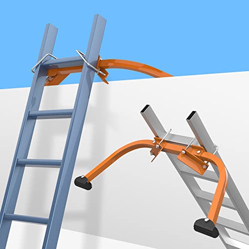 Ladder Roof Hook,Ladder Stabilizer,Ladder Stabilizer For Roof, Ladder Extension Accessory For Roof Gutter, Ladder Standoff,Ladder Stabilizer For Roof Wing Span/Wall Ladder Standoff #TOP3