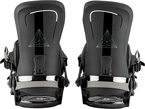 Foto von Nitro Snowboards Damen POISON '22 All Mountin Freeride Bindung Snowboardbindung, Ultra Black, S/M