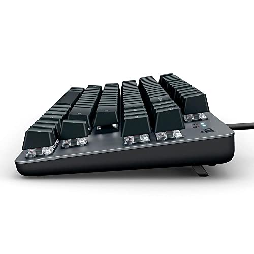 Teclado Mecânico com fio Logitech K835 TKL com Estrutura de Alumínio e Switch Red Linear